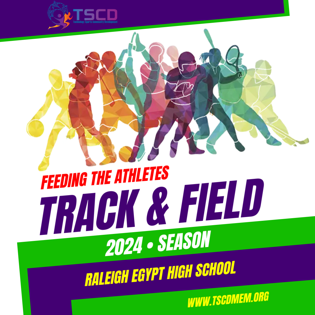 Feeding the Athletes Track and Field flyer